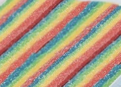 Zure mat regenboog